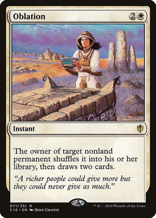 Oblation [Commander 2016] | Rook's Games and More