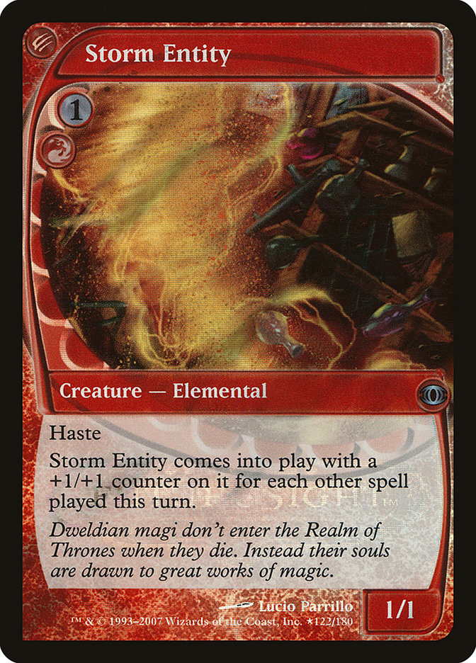Storm Entity [Future Sight Promos] | Rook's Games and More