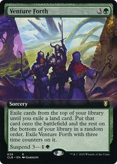 Venture Forth (Extended Art) [Commander Legends: Battle for Baldur's Gate]