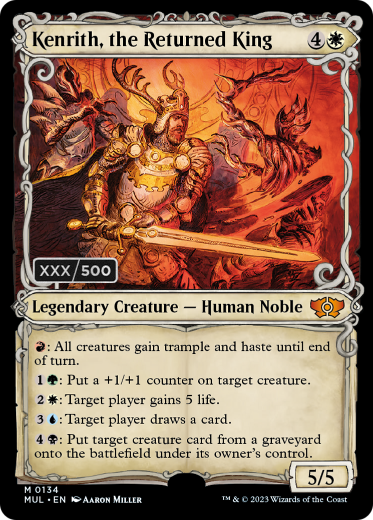 Kenrith, the Returned King (Serialized) [Multiverse Legends] | Rook's Games and More