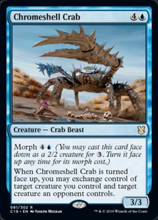 Chromeshell Crab [Commander 2019] | Rook's Games and More