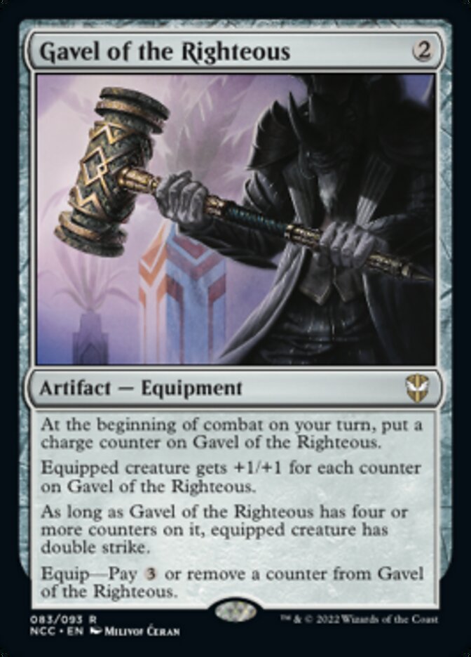 Gavel of the Righteous [Streets of New Capenna Commander] | Rook's Games and More