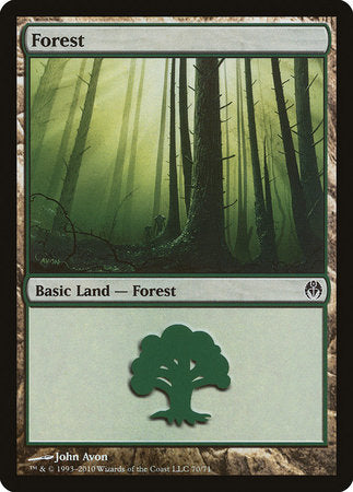 Forest (70) [Duel Decks: Phyrexia vs. the Coalition] | Rook's Games and More