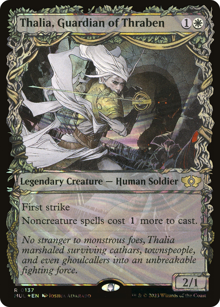 Thalia, Guardian of Thraben (Halo Foil) [Multiverse Legends] | Rook's Games and More