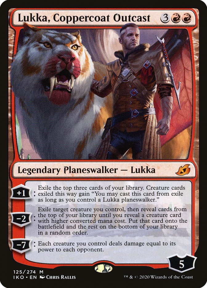 Lukka, Coppercoat Outcast [Ikoria: Lair of Behemoths] | Rook's Games and More
