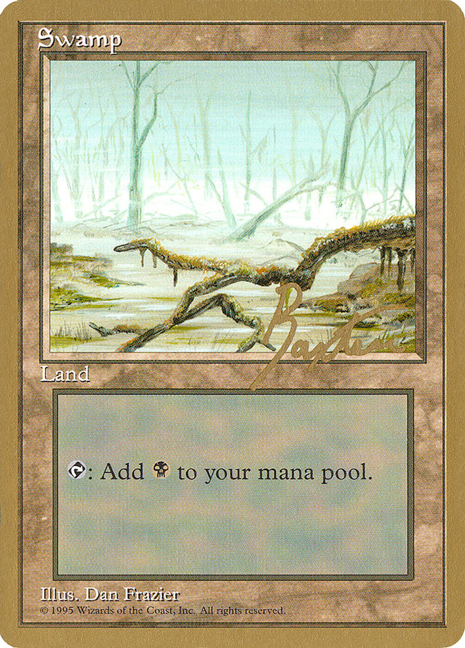 Swamp (gb372) (George Baxter) [Pro Tour Collector Set] | Rook's Games and More