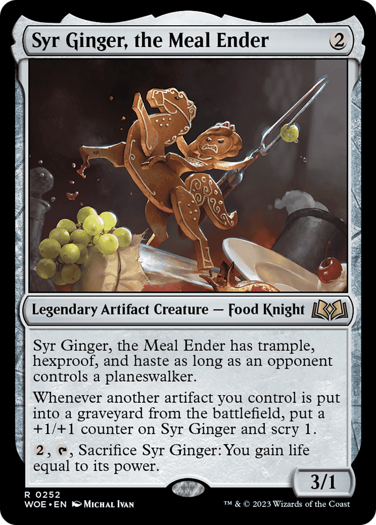 Syr Ginger, the Meal Ender [Wilds of Eldraine] | Rook's Games and More