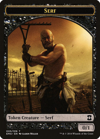 Serf Token [Eternal Masters Tokens] | Rook's Games and More