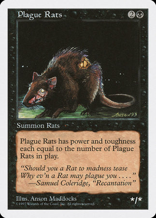 Plague Rats [Fifth Edition] | Rook's Games and More