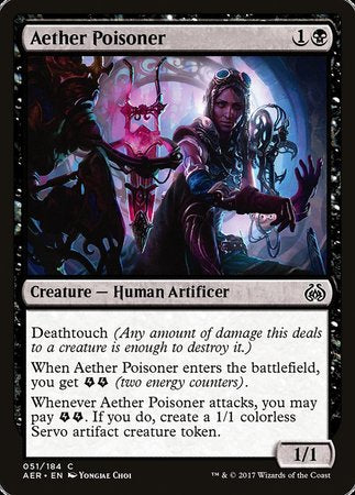 Aether Poisoner [Aether Revolt] | Rook's Games and More