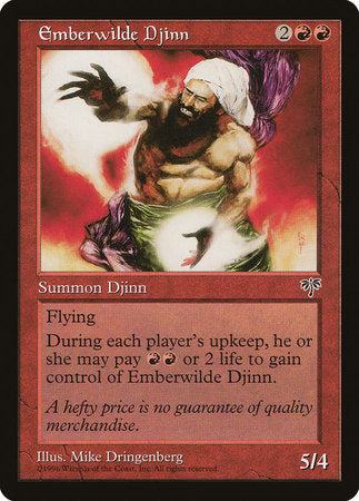 Emberwilde Djinn [Mirage] | Rook's Games and More