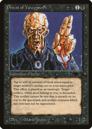 Priest of Yawgmoth [Antiquities] | Rook's Games and More