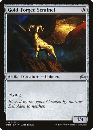 Gold-Forged Sentinel [Magic Origins] | Rook's Games and More