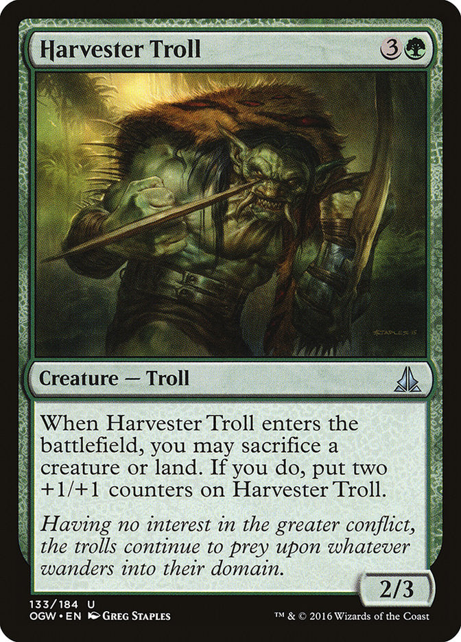 Harvester Troll [Oath of the Gatewatch] | Rook's Games and More