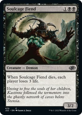 Soulcage Fiend [Jumpstart 2022] | Rook's Games and More