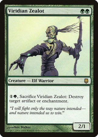 Viridian Zealot [Darksteel] | Rook's Games and More