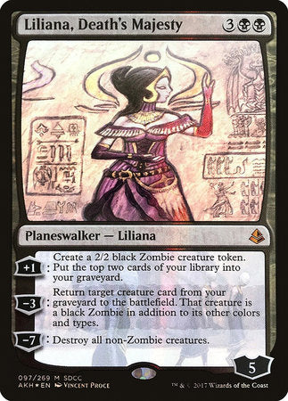 Liliana, Death's Majesty (SDCC 2017 EXCLUSIVE) [San Diego Comic-Con 2017] | Rook's Games and More