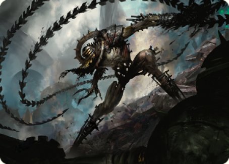 Razorlash Transmogrant Art Card [The Brothers' War Art Series] | Rook's Games and More