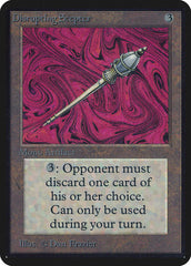 Disrupting Scepter [Limited Edition Alpha]