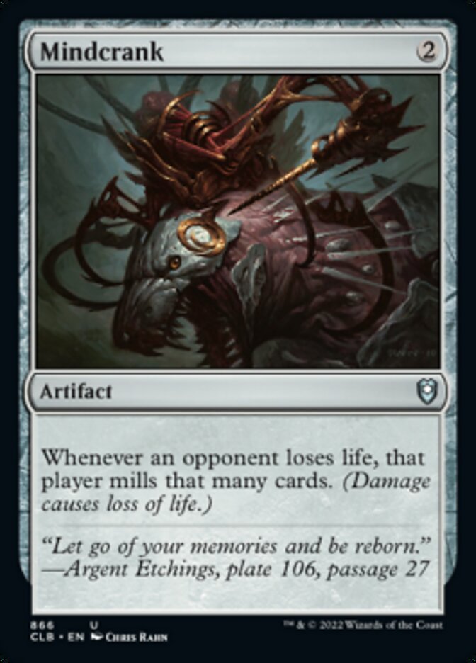 Mindcrank [Commander Legends: Battle for Baldur's Gate] | Rook's Games and More