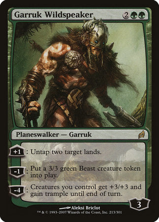 Garruk Wildspeaker [Lorwyn] | Rook's Games and More