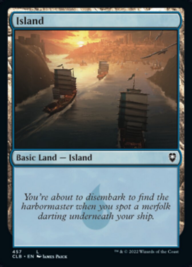 Island (457) [Commander Legends: Battle for Baldur's Gate] | Rook's Games and More