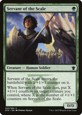 Servant of the Scale [Dragons of Tarkir] | Rook's Games and More