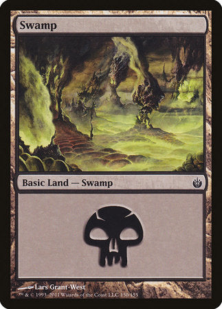 Swamp (150) [Mirrodin Besieged] | Rook's Games and More