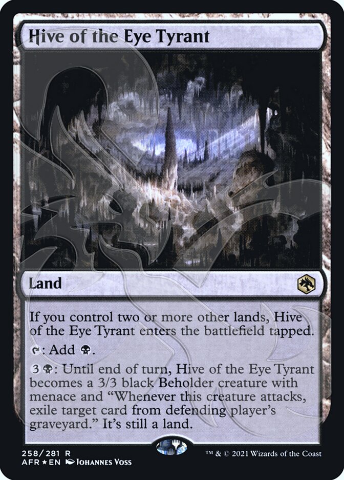 Hive of the Eye Tyrant (Ampersand Promo) [Dungeons & Dragons: Adventures in the Forgotten Realms Promos] | Rook's Games and More