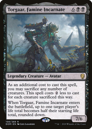 Torgaar, Famine Incarnate [Dominaria] | Rook's Games and More