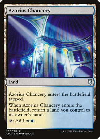 Azorius Chancery [Commander Anthology Volume II] | Rook's Games and More