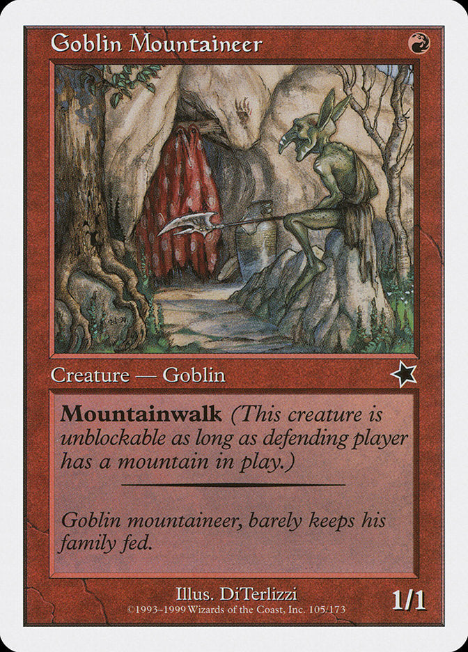 Goblin Mountaineer [Starter 1999] | Rook's Games and More