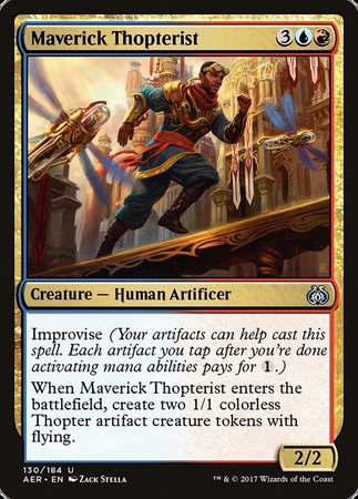 Maverick Thopterist [Aether Revolt] | Rook's Games and More