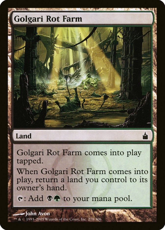 Golgari Rot Farm [Ravnica: City of Guilds] | Rook's Games and More