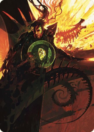 Mishra's Command Art Card [The Brothers' War Art Series] | Rook's Games and More