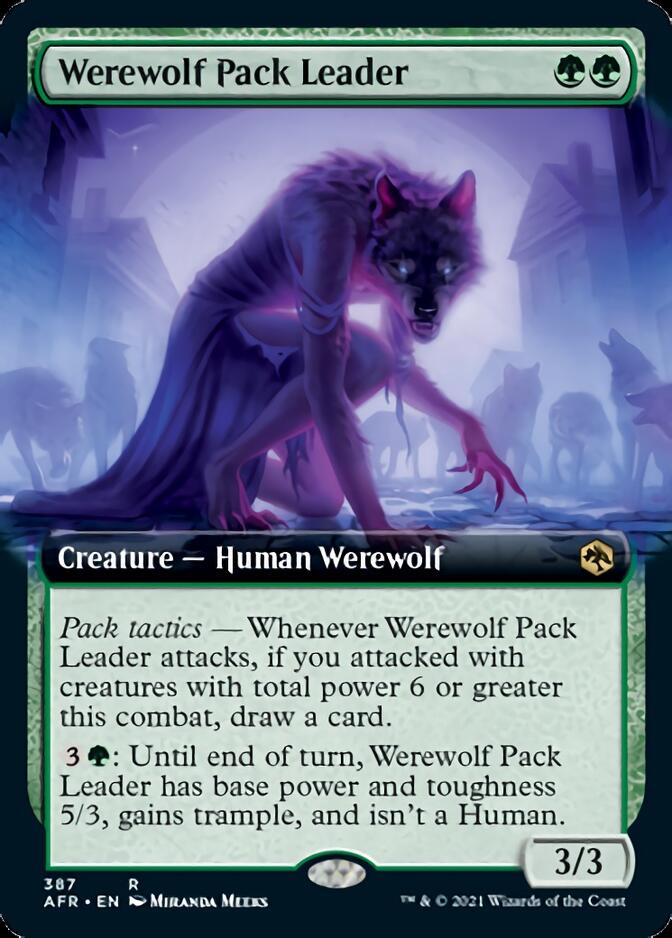 Werewolf Pack Leader (Extended) [Dungeons & Dragons: Adventures in the Forgotten Realms] | Rook's Games and More