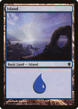 Island (341) [Commander 2013] | Rook's Games and More