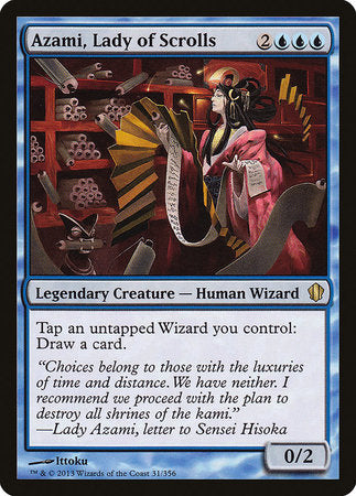 Azami, Lady of Scrolls [Commander 2013] | Rook's Games and More