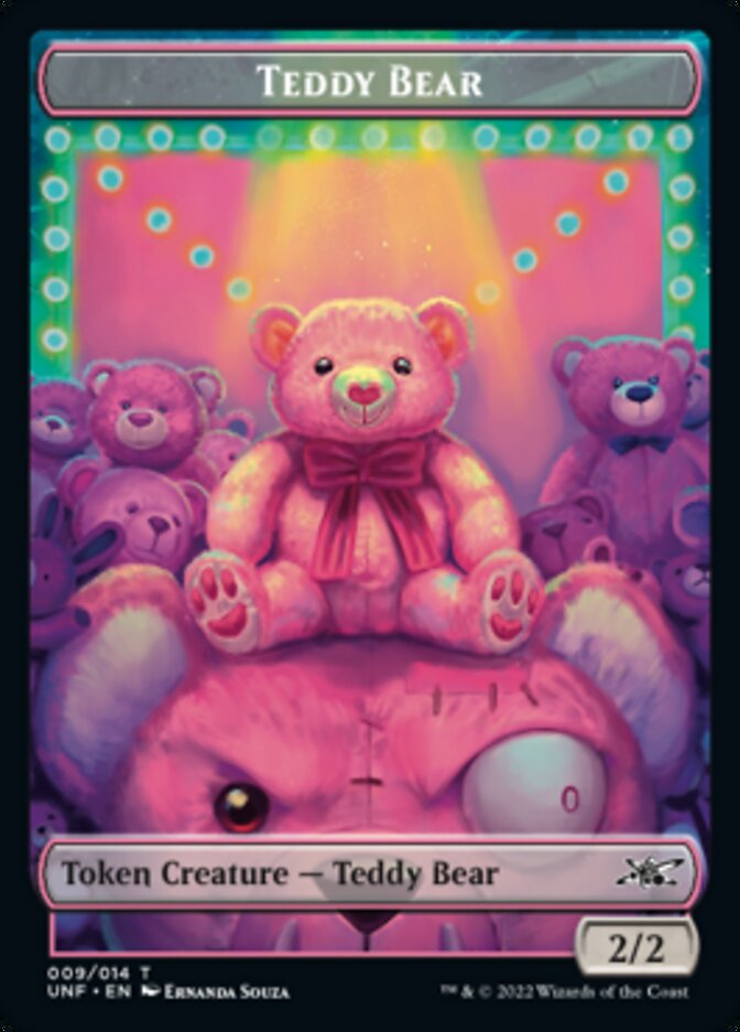 Teddy Bear Token [Unfinity Tokens] | Rook's Games and More