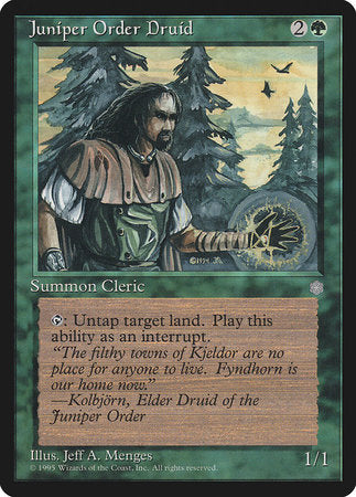 Juniper Order Druid [Ice Age] | Rook's Games and More