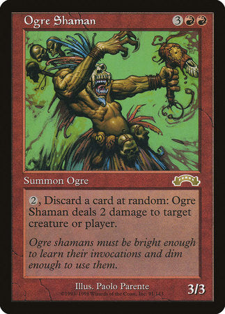 Ogre Shaman [Exodus] | Rook's Games and More