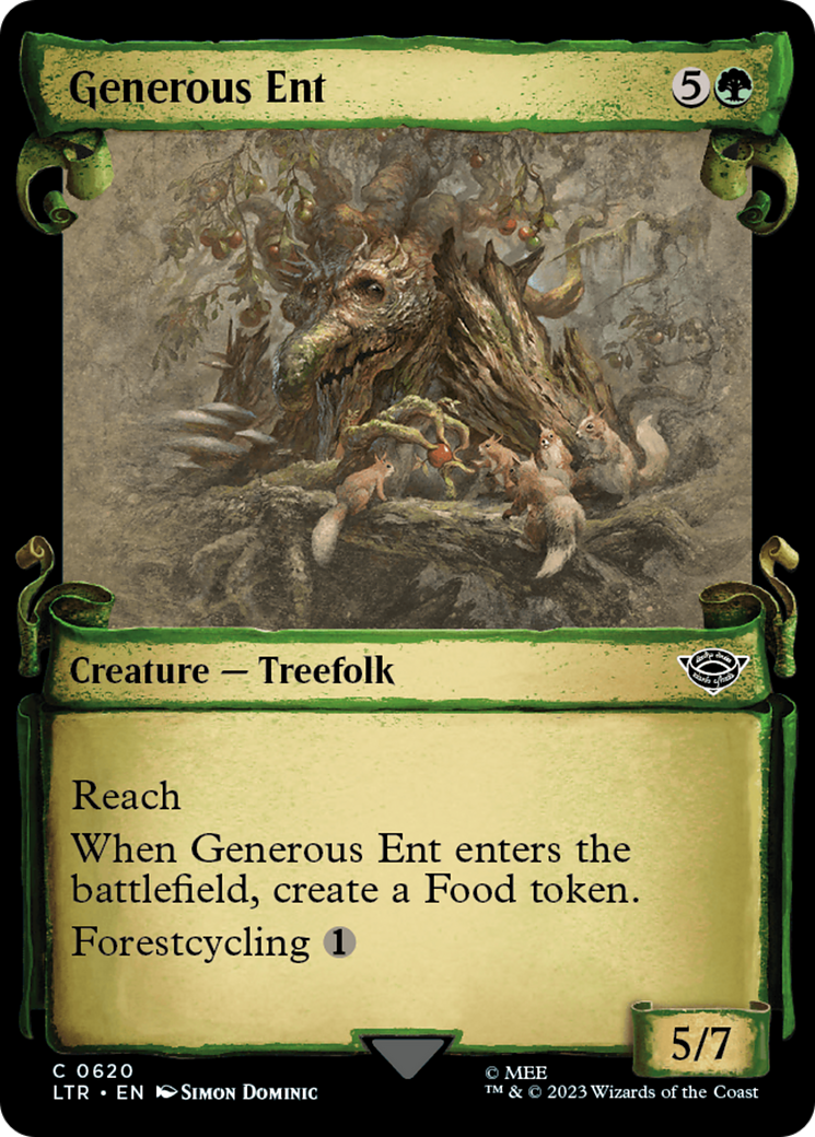 Generous Ent [The Lord of the Rings: Tales of Middle-Earth Showcase Scrolls] | Rook's Games and More
