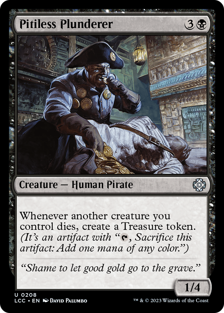 Pitiless Plunderer [The Lost Caverns of Ixalan Commander] | Rook's Games and More