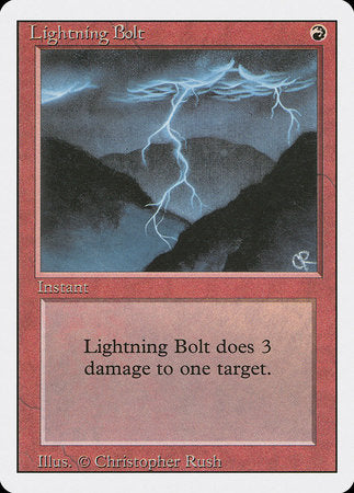 Lightning Bolt [Revised Edition] | Rook's Games and More