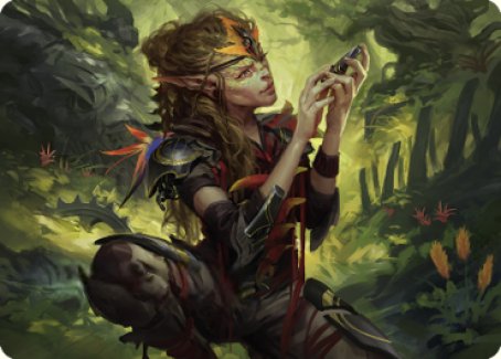 Meria, Scholar of Antiquity Art Card [Dominaria United Art Series] | Rook's Games and More