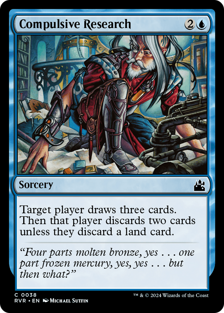 Compulsive Research [Ravnica Remastered] | Rook's Games and More