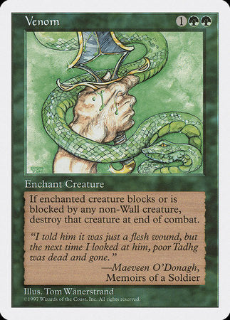 Venom [Fifth Edition] | Rook's Games and More