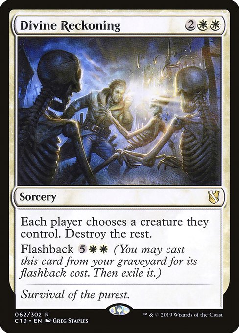 Divine Reckoning [Commander 2019] | Rook's Games and More