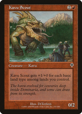 Kavu Scout [Invasion] | Rook's Games and More