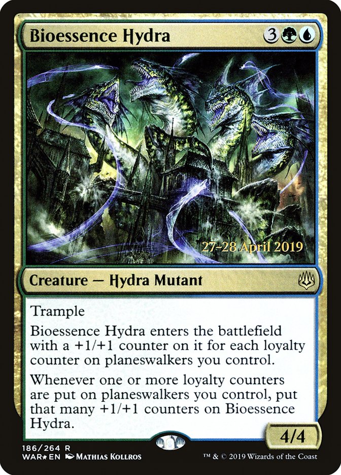 Bioessence Hydra  [War of the Spark Prerelease Promos] | Rook's Games and More